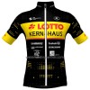 Wielershirt 2023 Lotto-Kern Haus Geel Zwart